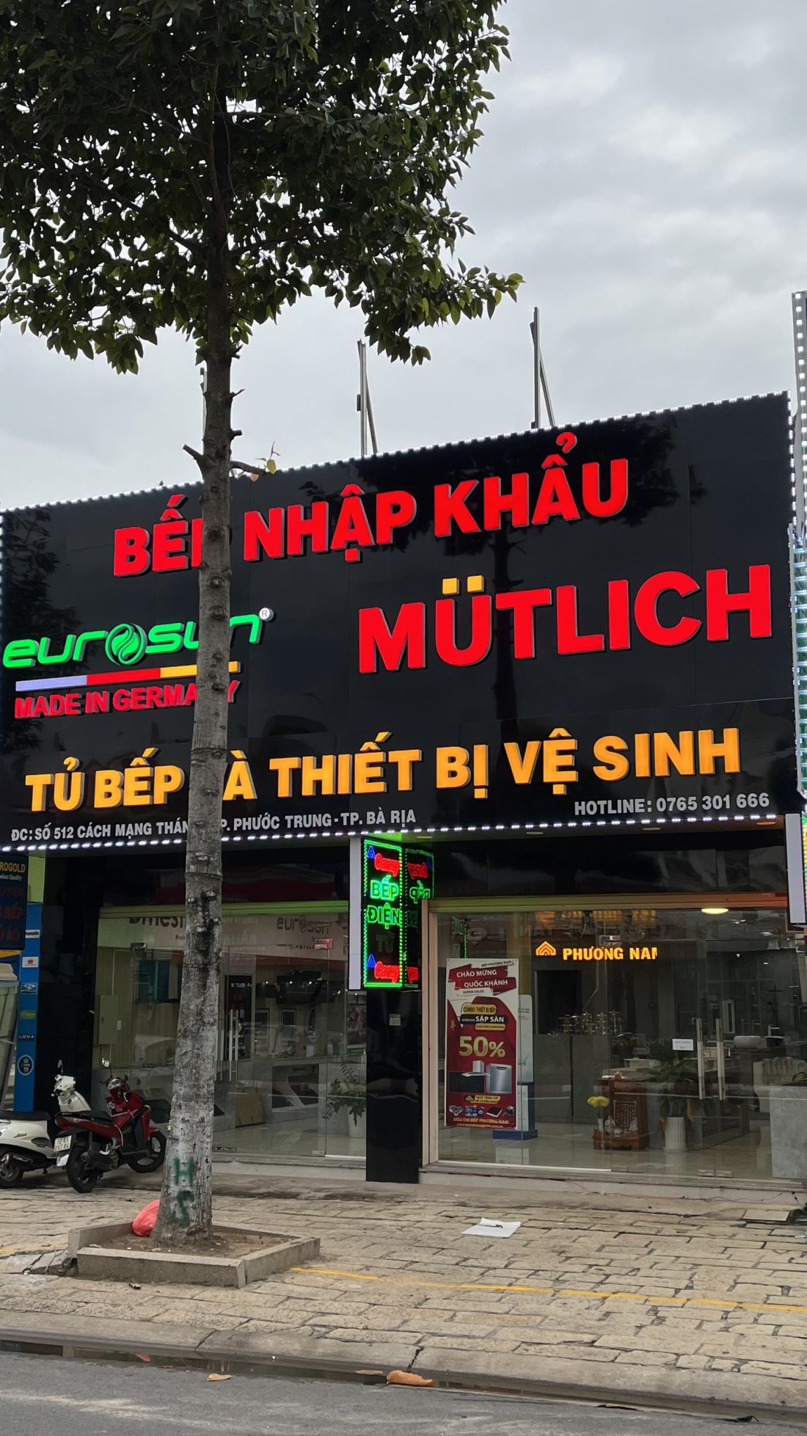 Bếp nhập khẩu số 512 CMT8 tp bà rịa