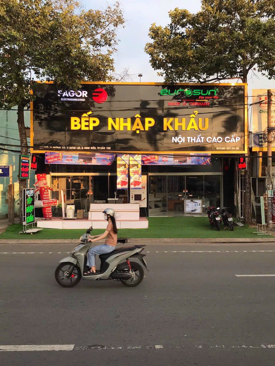 bếp nhập khẩu đường 3.2 ninh kiều cần thơ