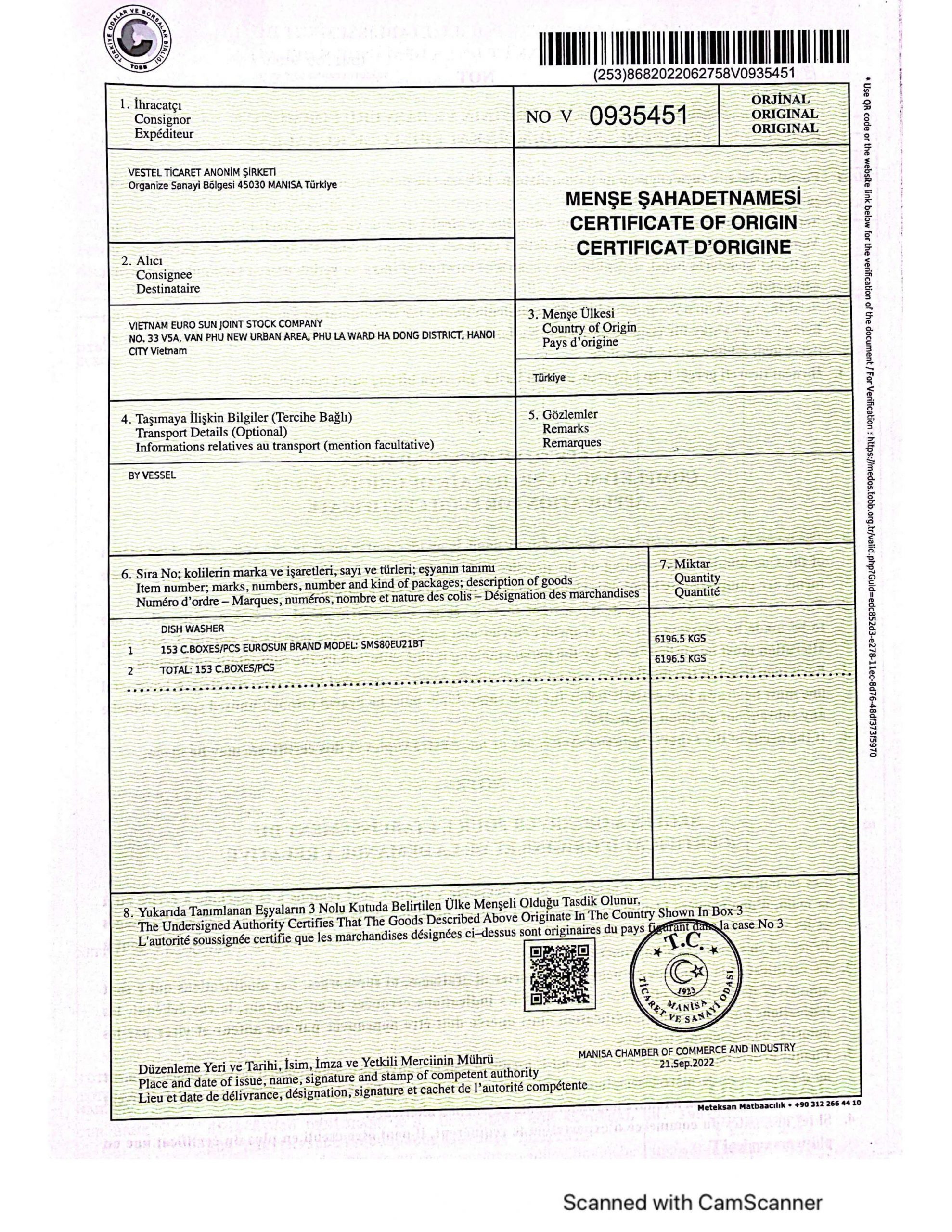 Ảnh chứng nhận 