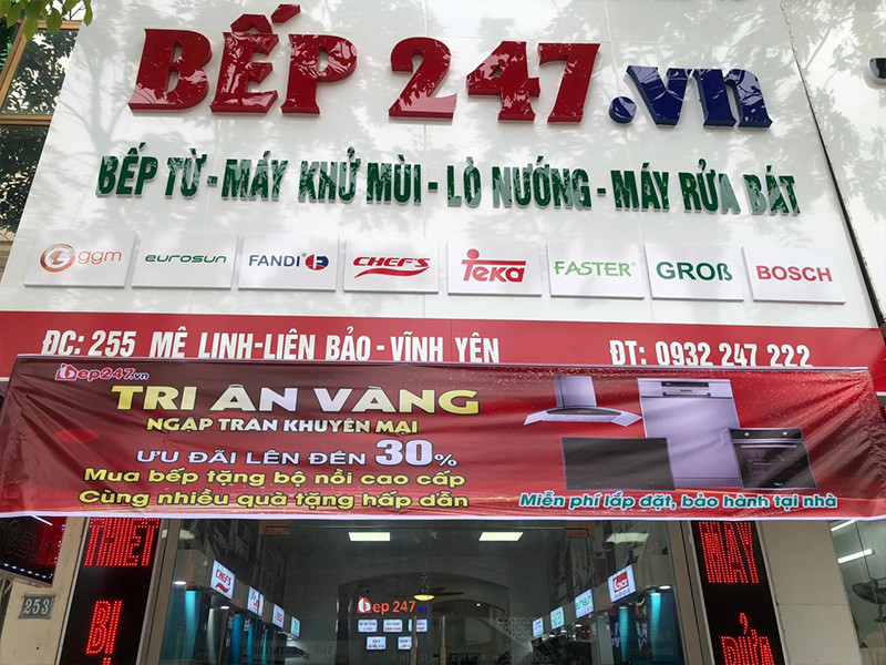 bếp 247 vĩnh yên
