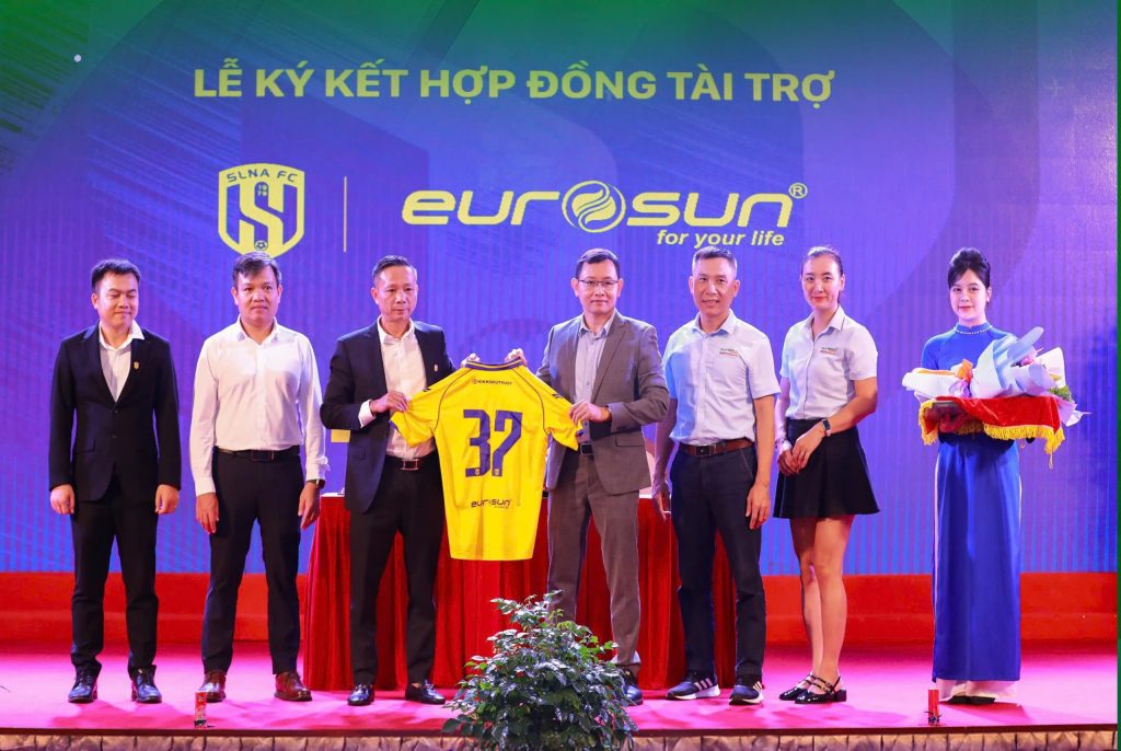 Eurosun tài trợ cho clb sông lam nghệ an
